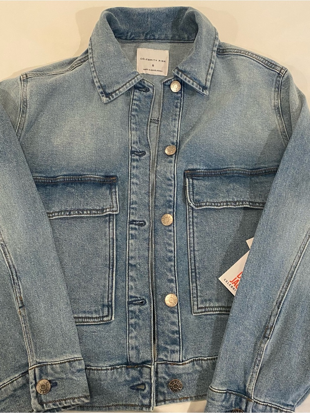 Oversized denim jacket